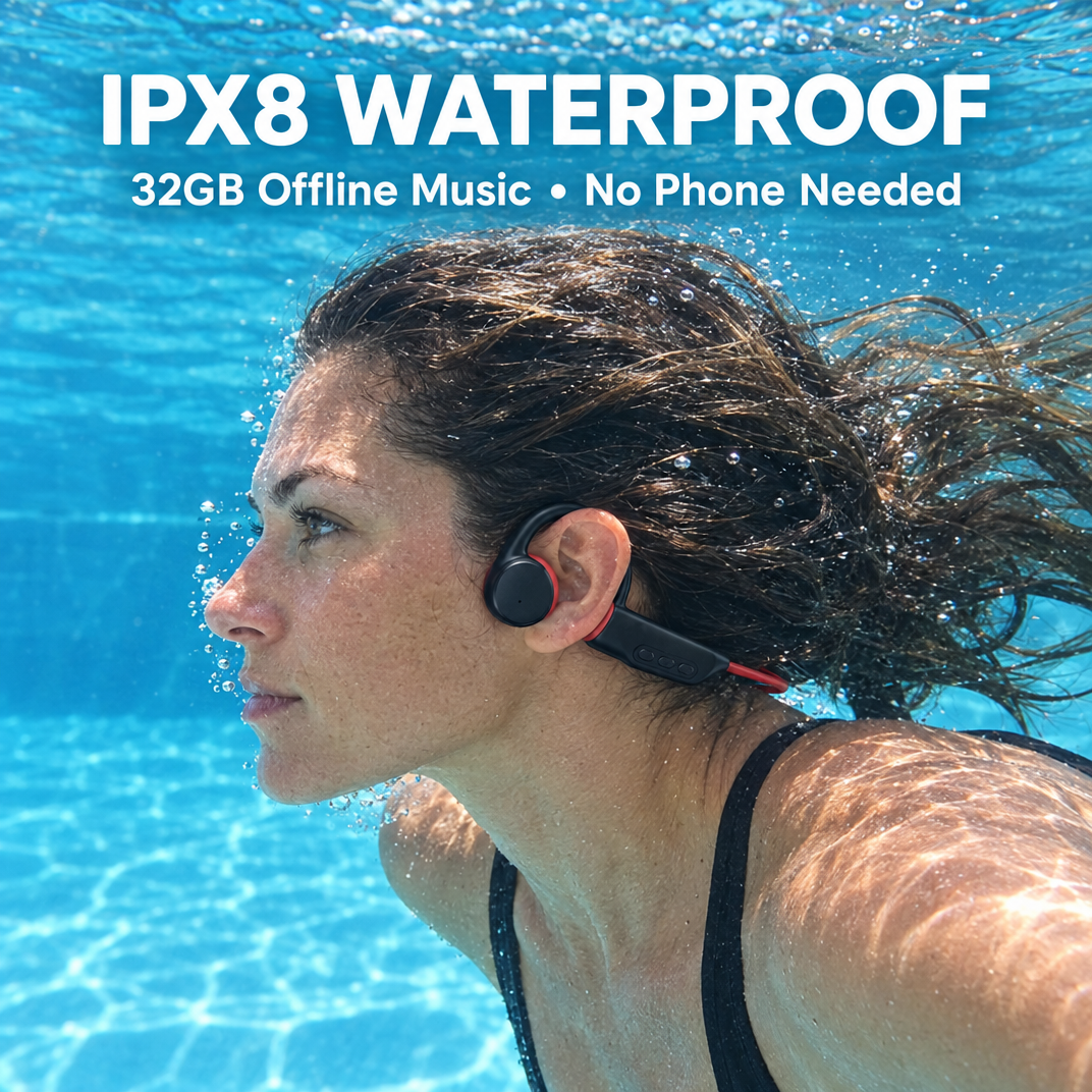 BoneWavy Xtreme Open Ear Headphones